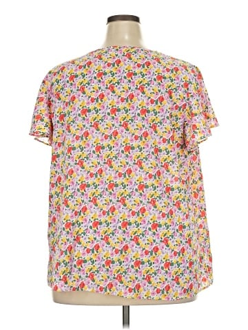 Agnes Orinda Short Sleeve Blouse (view 2)