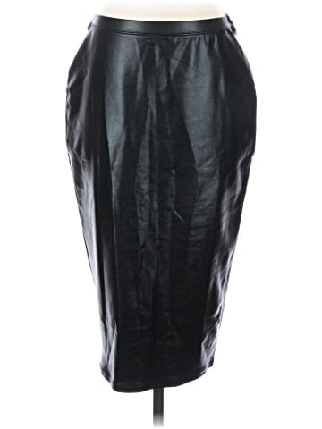 Leith Faux Leather Skirt (view 1)