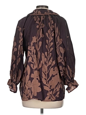 Umgee 3/4 Sleeve Blouse (view 2)