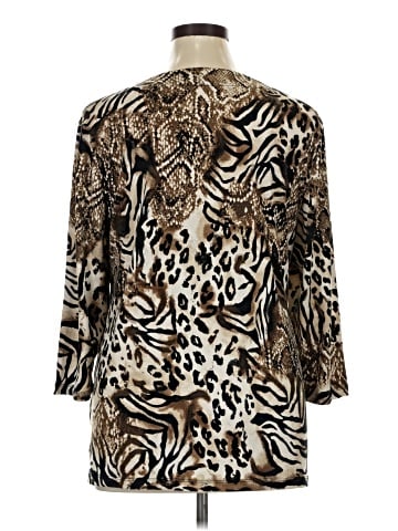 JM Collection 3/4 Sleeve Blouse (view 2)