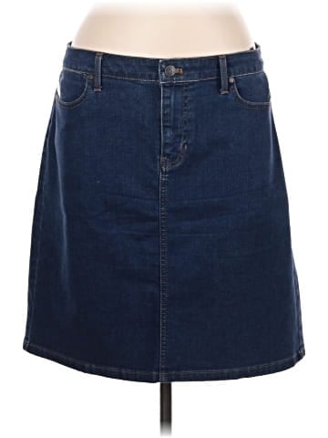 Talbots Denim Skirt (view 1)