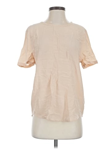 Equipment Short Sleeve Silk Top (view 1)
