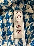 Left Coast by Dolan 100% Polyester Houndstooth Blue Jacket Size XS - photo 6