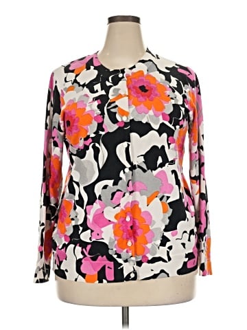 Madison Silk Cardigan (view 1)