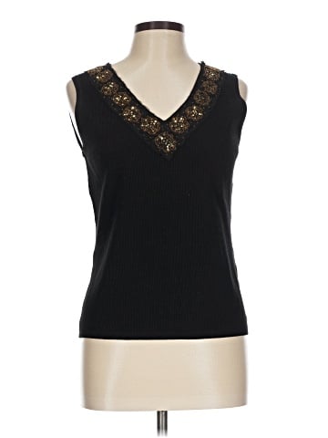 Cable & Gauge Sleeveless Top (view 1)