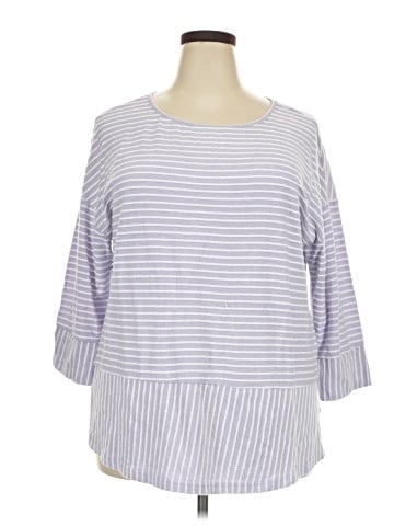 Suzanne Betro 3/4 Sleeve Top (view 1)