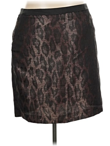 Ann Taylor Factory Faux Leather Skirt (view 1)