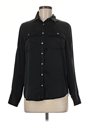 J.Crew Long Sleeve Silk Top (view 1)