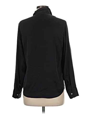 J.Crew Long Sleeve Silk Top (view 2)