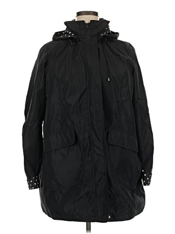 Woman Within Raincoat (view 1)