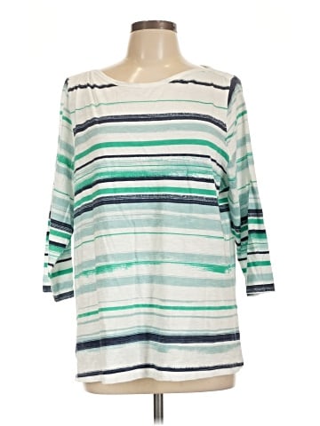 St. John's Bay 3/4 Sleeve T-Shirt (view 1)