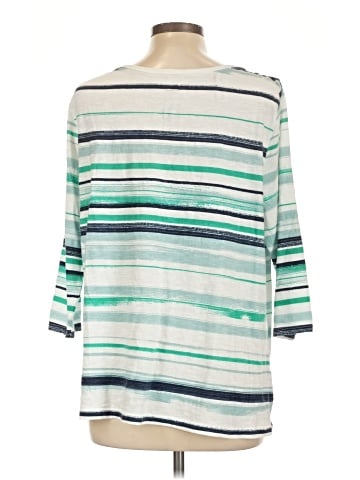 St. John's Bay 3/4 Sleeve T-Shirt (view 2)