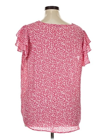 Adrianna Papell Short Sleeve Blouse (view 2)