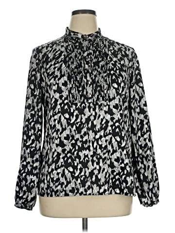 JM Collection Long Sleeve Turtleneck (view 1)