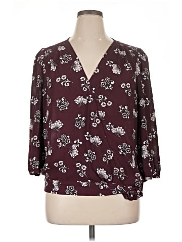 Ann Taylor LOFT Outlet 3/4 Sleeve Blouse (view 1)