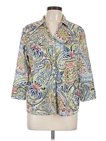 Alfred Dunner 3/4 Sleeve Blouse (view 1)