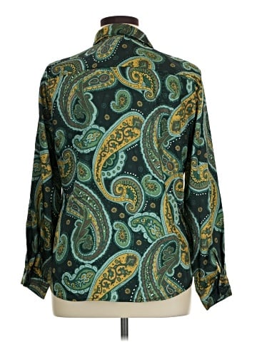 Elie Tahari Long Sleeve Blouse (view 2)