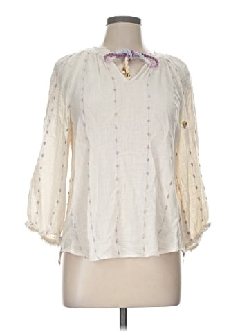 Democracy 3/4 Sleeve Blouse (view 1)