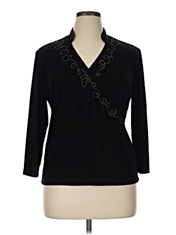 Travelers by Chico's 3/4 Sleeve Top (view 1)