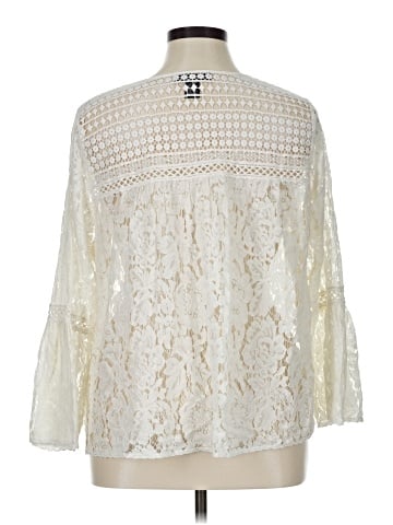 Karen Kane 3/4 Sleeve Blouse (view 2)