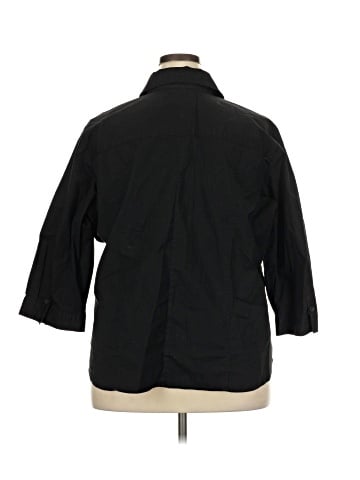 Avenue 3/4 Sleeve Button-Down Shirt (view 2)