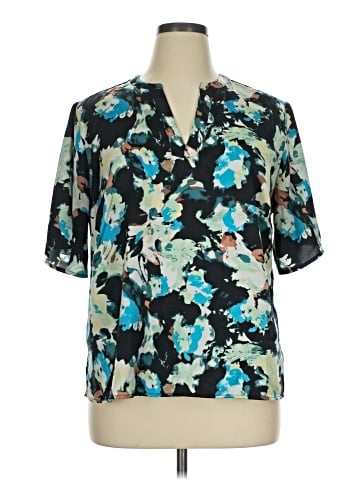 Nine West Short Sleeve Blouse (view 1)