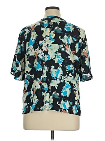 Nine West Short Sleeve Blouse (view 2)