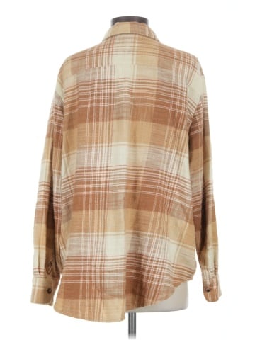Madewell Slub Flannel Sunday Shirt in Plaid (view 2)