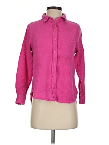 Velvet Heart Long Sleeve Button-Down Shirt (view 1)