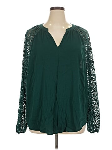 Torrid Long Sleeve Blouse (view 1)