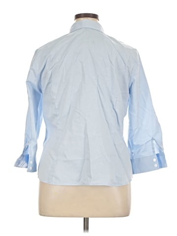 Anne Klein 3/4 Sleeve Button-Down Shirt (view 2)