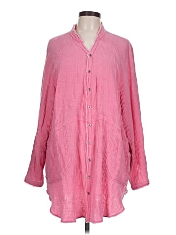 We the Free 3/4 Sleeve Button-Down Shirt (view 1)