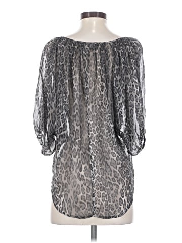 Fifteen Twenty 3/4 Sleeve Silk Top (view 2)