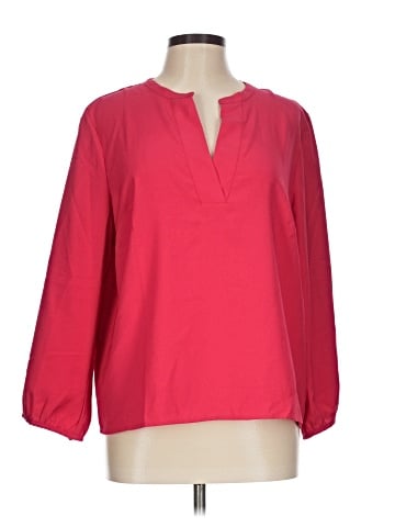 J.Crew Factory Store 3/4 Sleeve Blouse (view 1)