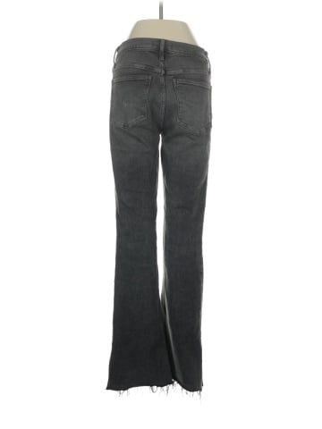Madewell Kick Out Full-Length Jeans in Paynes Wash: Raw-Hem Edition (view 2)