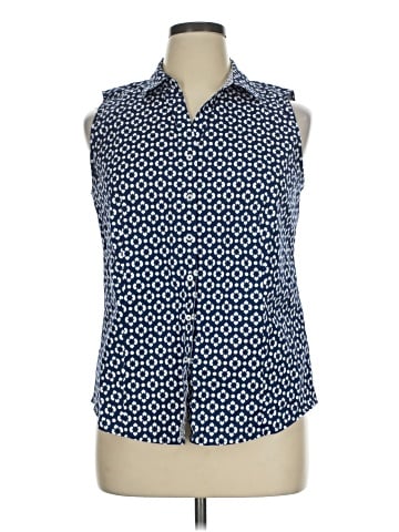 Talbots Sleeveless Button-Down Shirt (view 1)