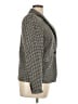 J.Crew 100% Wool Houndstooth Gray Wool Blazer Size 14 - photo 4