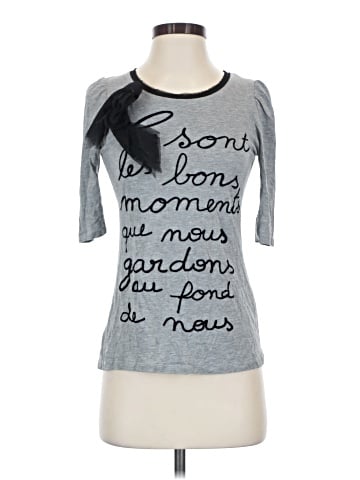 Zara 3/4 Sleeve T-Shirt (view 1)