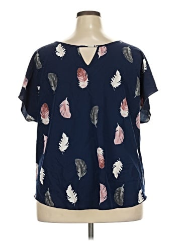 Unbranded Short Sleeve Blouse (view 2)