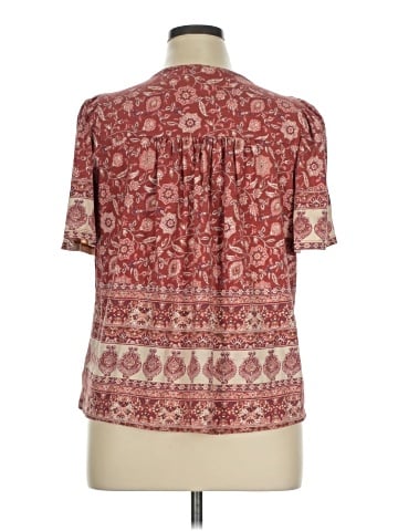 Lucky Brand Short Sleeve Blouse (view 2)