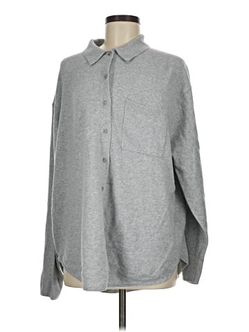 Gap Long Sleeve Button-Down Shirt (view 1)