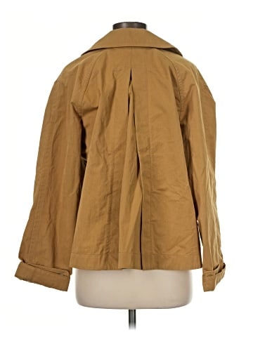 Madewell Double-Breasted Crop Trench Coat (view 2)