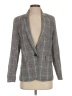 Aqua 100% Polyester Plaid Gray Blazer Size S - photo 1