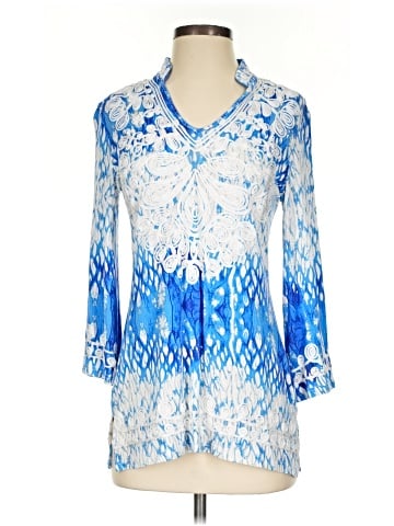 V Cristina 3/4 Sleeve Blouse (view 1)