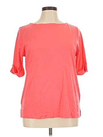 Karen Scott 3/4 Sleeve T-Shirt (view 1)