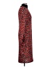 Zara Basic Animal Print Red Cocktail Dress Size L - photo 4