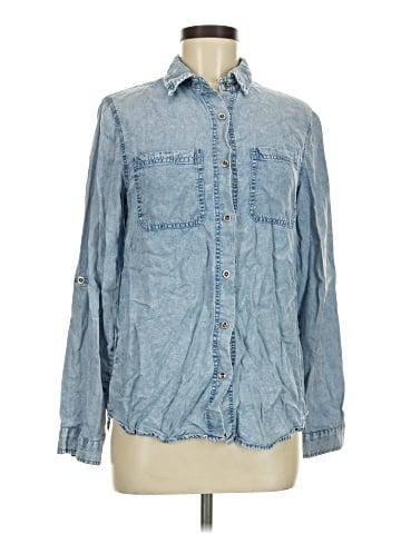 Doe & Rae Long Sleeve Button-Down Shirt (view 1)