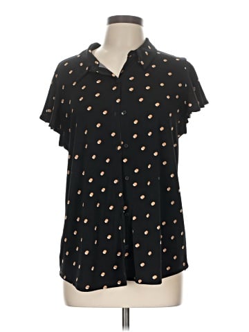 Adrianna Papell Short Sleeve Blouse (view 1)