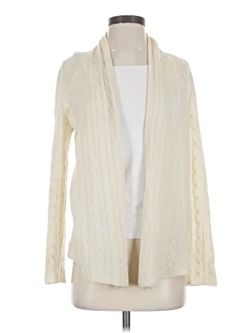 White + Warren Cashmere Cardigan (view 1)