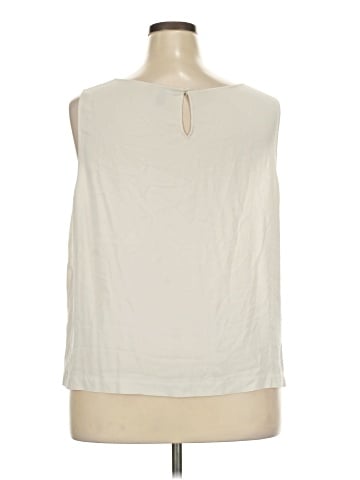 Eileen Fisher Sleeveless Silk Top (view 2)